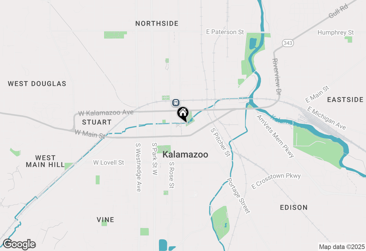 Map of 222 N Kalamazoo Mall #320, Kalamazoo, MI 49007