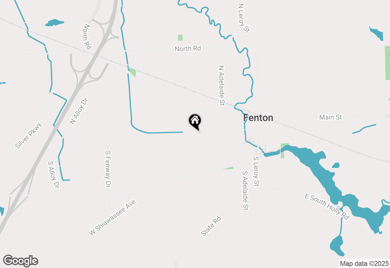 Map of 507 W Caroline Street, Fenton, MI 48430