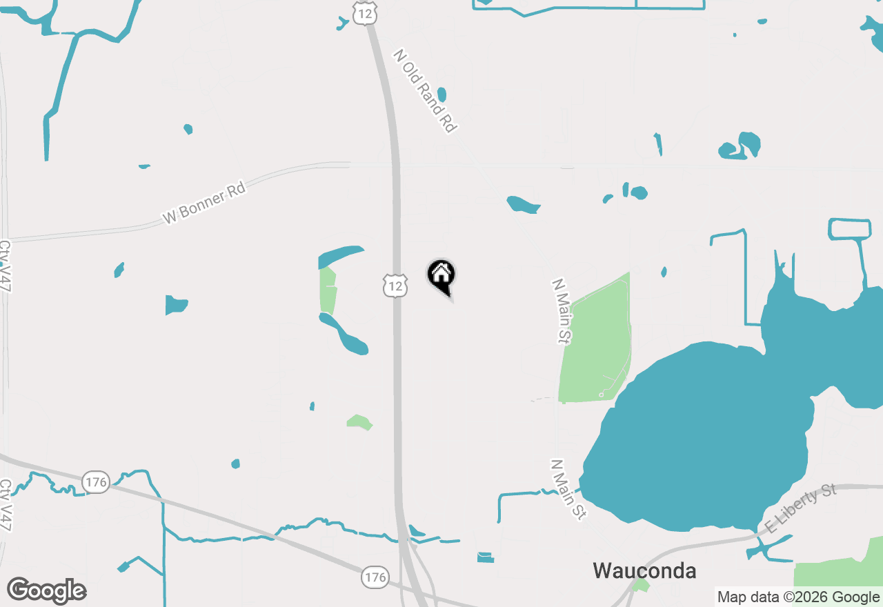 Map of 549 Farmhill Circle, Wauconda, IL 60084
