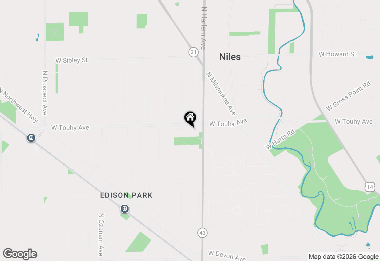 Map of 7246 W Fitch Avenue, Chicago, IL 60631