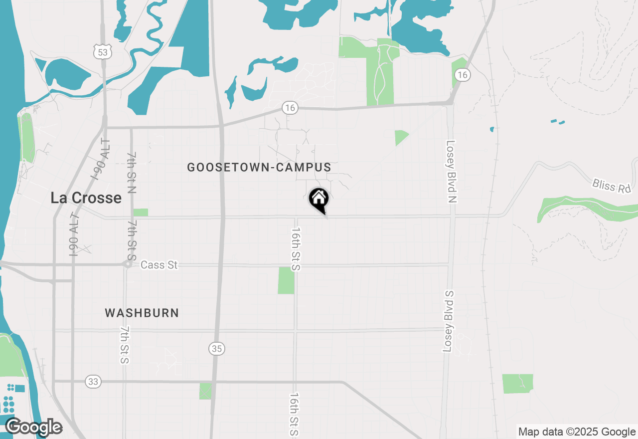 Map of 101 17th St S, La Crosse, WI 54601