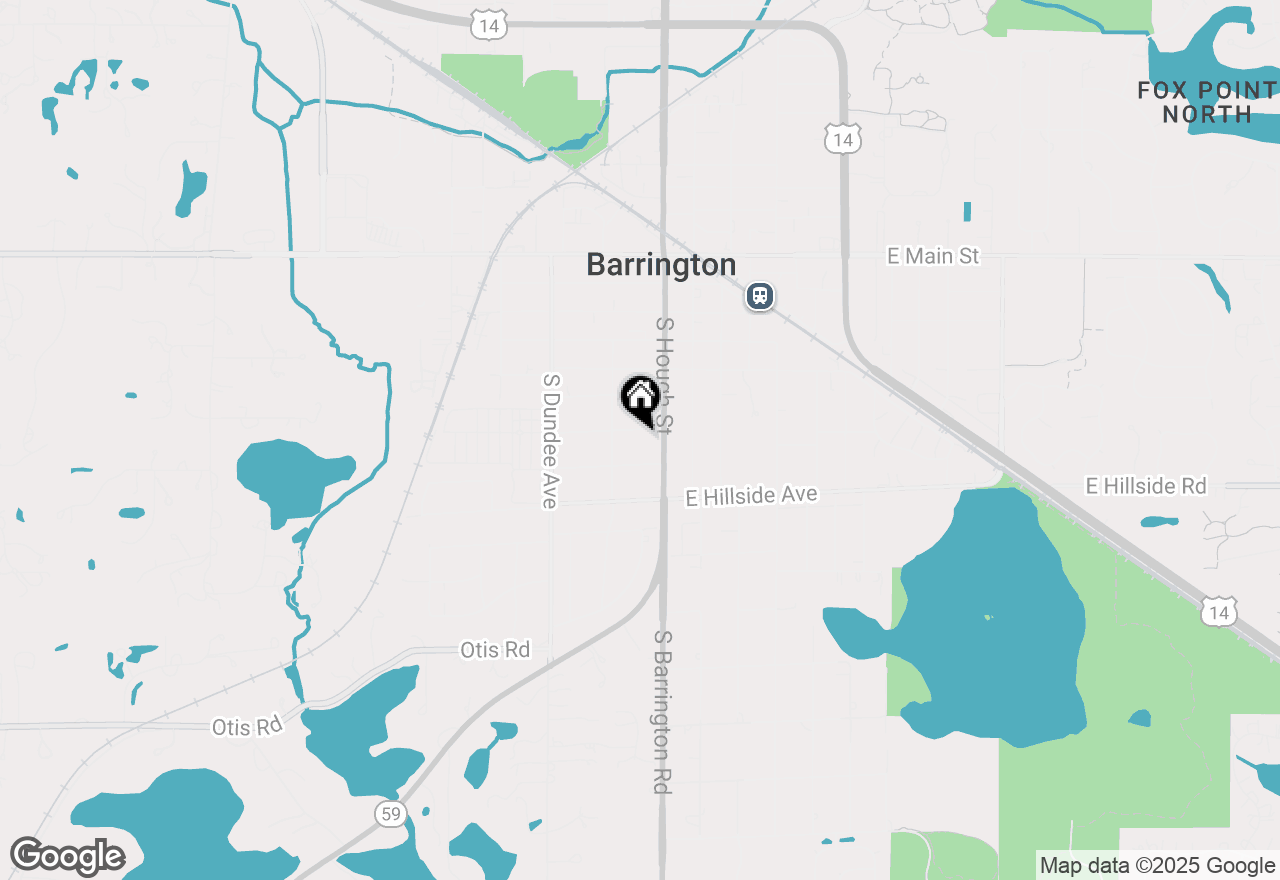 Map of 123 Monument Avenue, Barrington, IL 60010