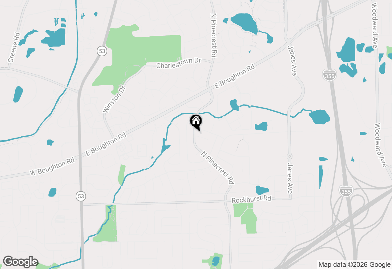 Map of 430 Faversham Court, Bolingbrook, IL 60440