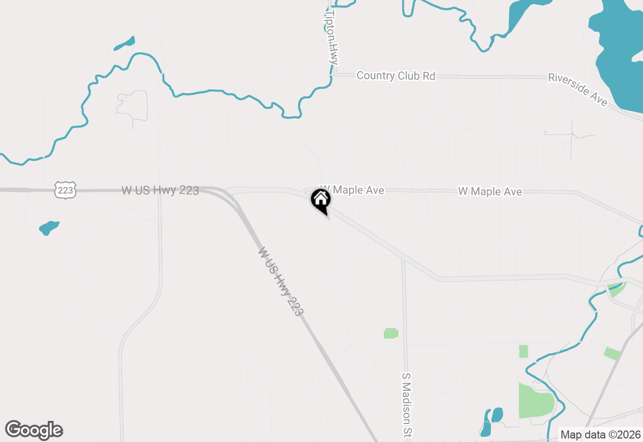 Map of 260 Renfrew Avenue, Adrian, MI 49221