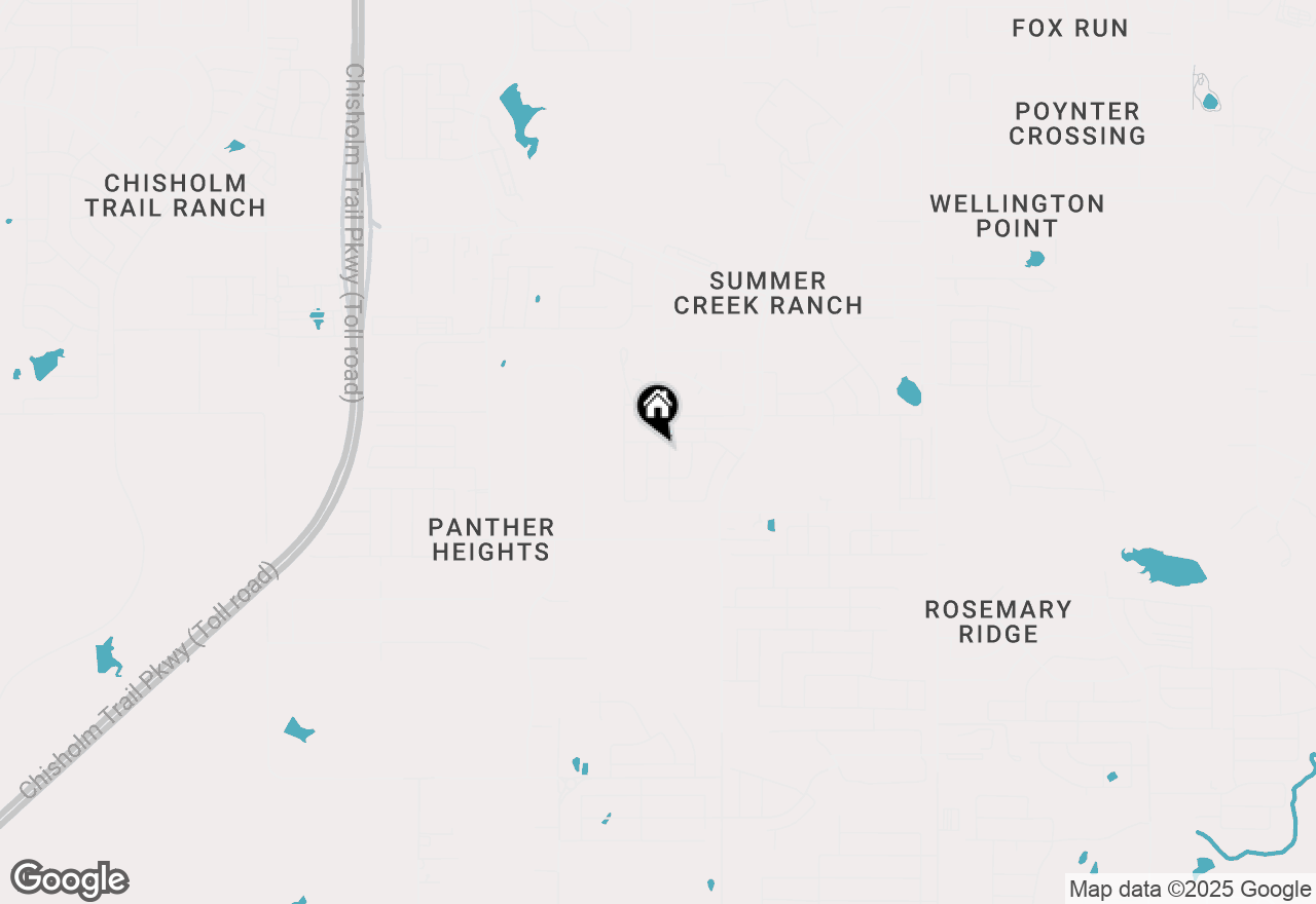 Map of 4600 Lyre Leaf Drive, Fort Worth, TX 76036