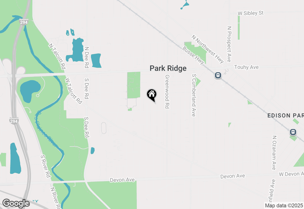 Map of 324 S Lincoln Avenue, Park Ridge, IL 60068