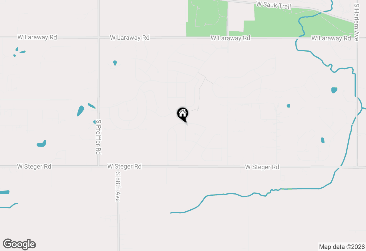 Map of 22902 Maddeline Lane, Frankfort, IL 60423