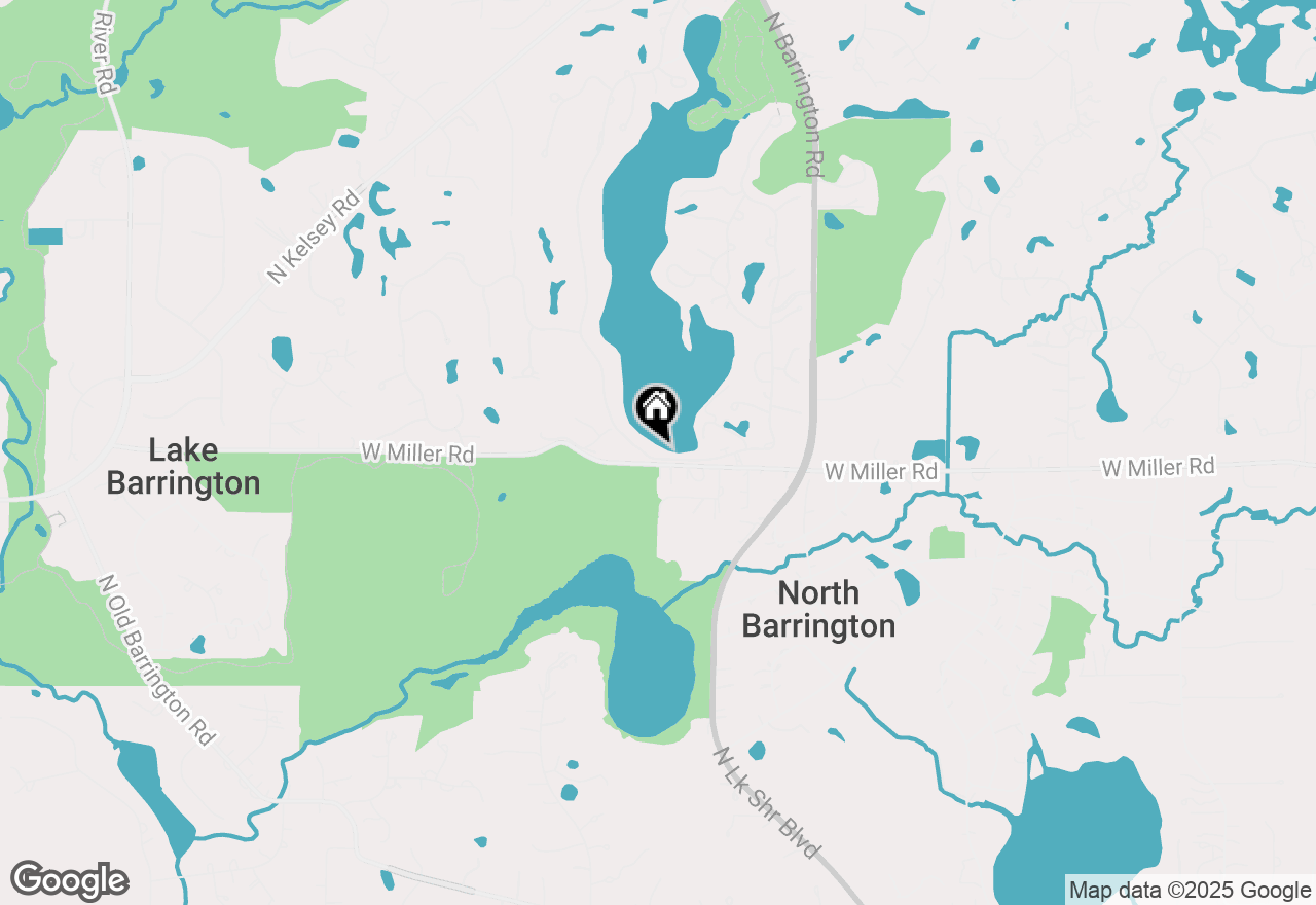 Map of 25 Shoreline Road #B, Lake Barrington, IL 60010
