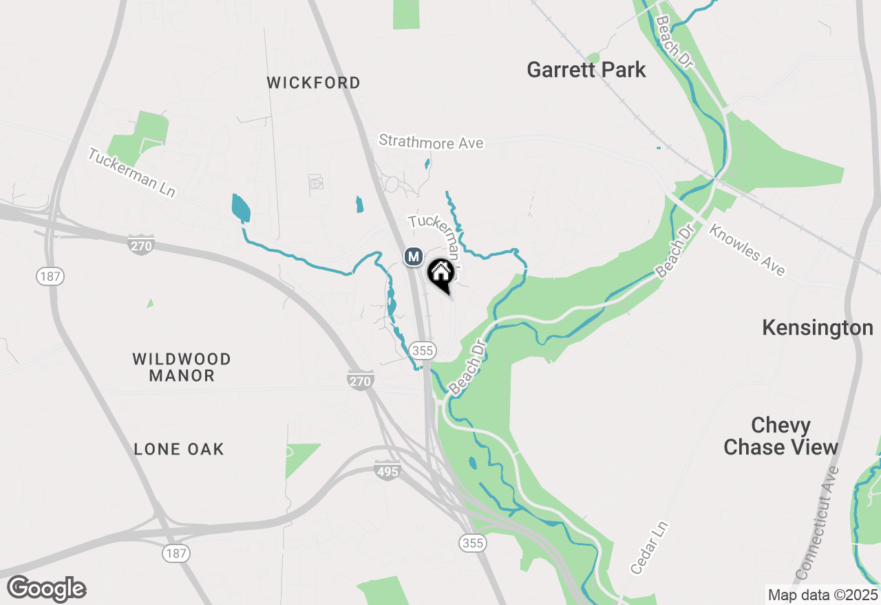 Map of 10511 Strathmore Hall Street #2B-3A-406, North Bethesda, MD 20852