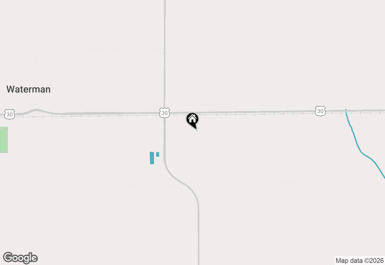 Map of 213 Buchanan Drive, Waterman, IL 60556