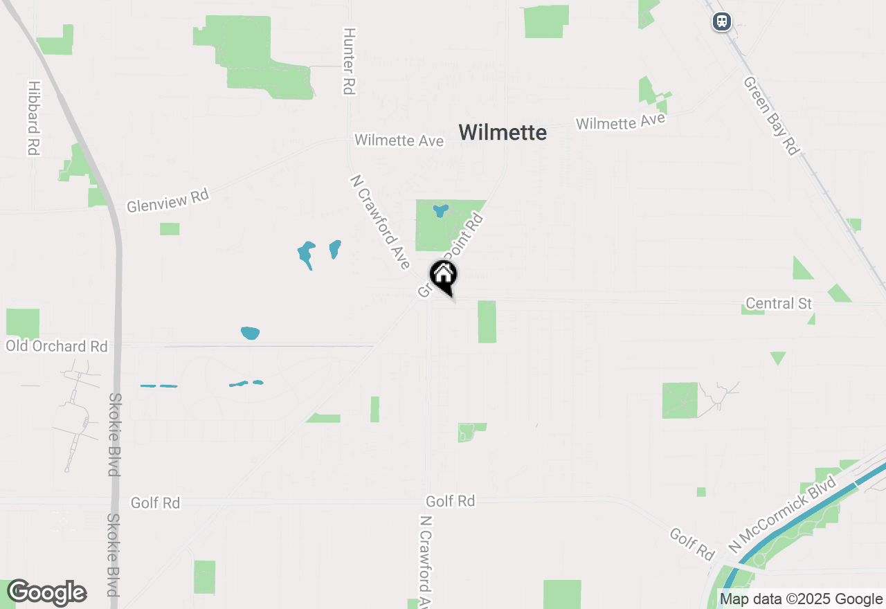 Map of 3316 Central Street, Evanston, IL 60201