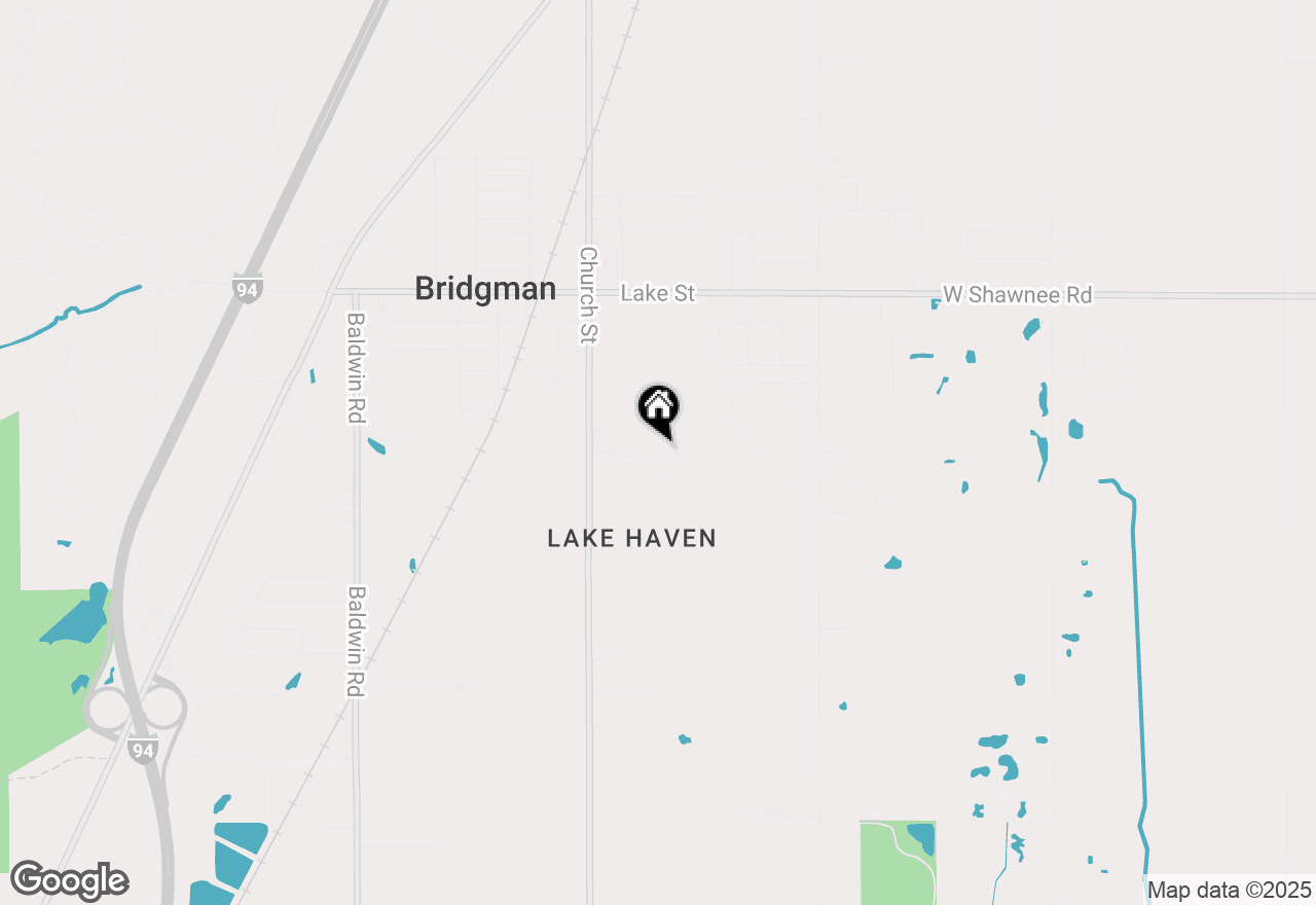 Map of 9973 Church Street, Bridgman, MI 49106