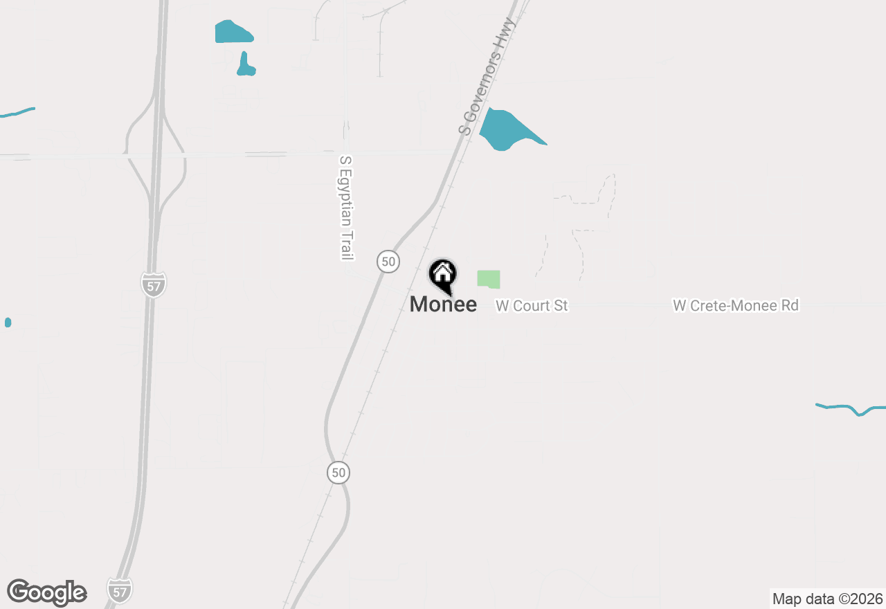 Map of 9701 W Queens Court, Monee, IL 60449