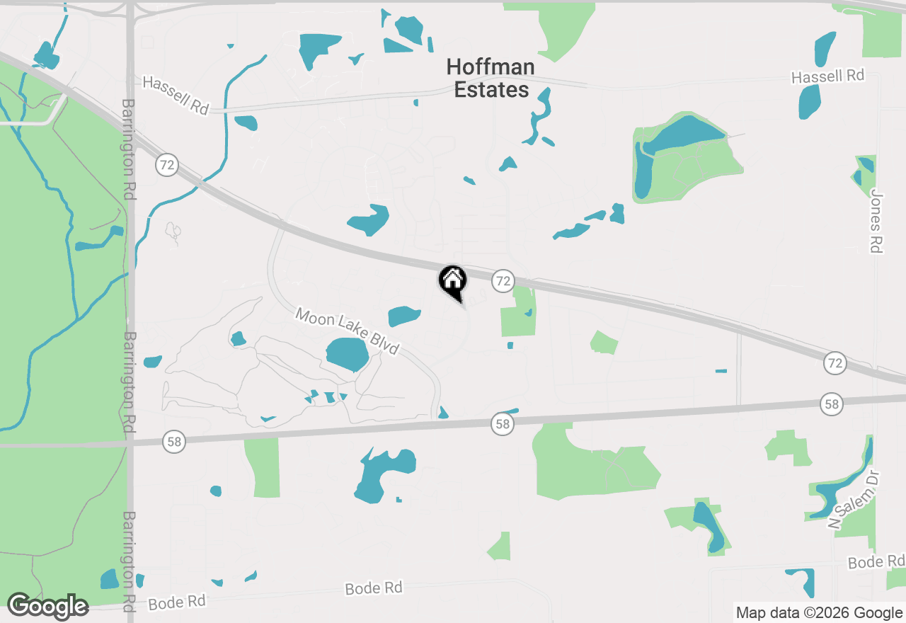 Map of 1475 Rebecca Drive #422, Hoffman Estates, IL 60194