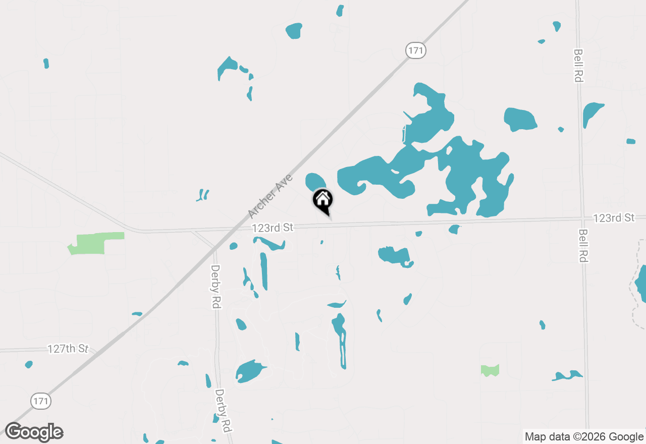 Map of 13733 Steeples Road, Lemont, IL 60439