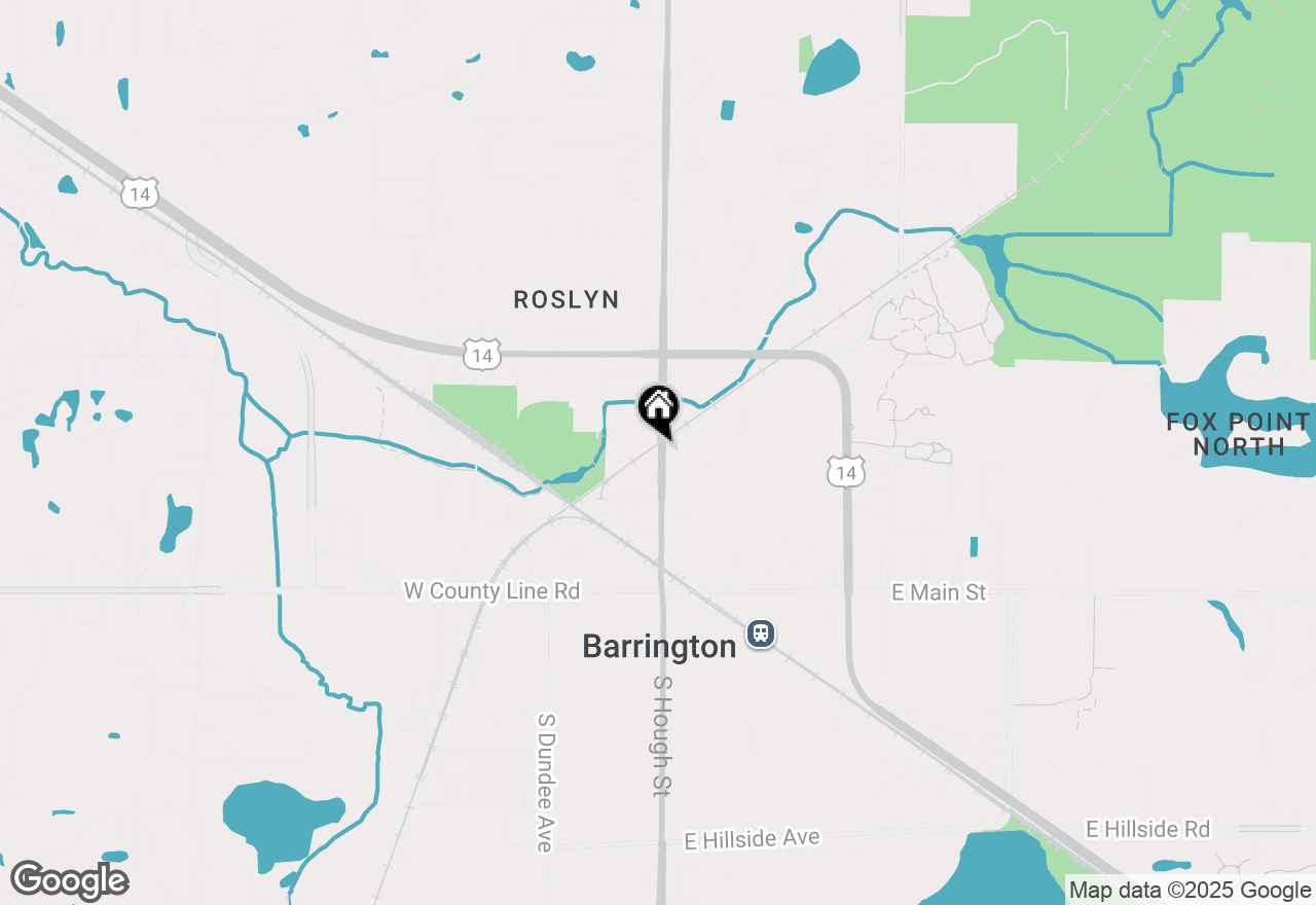 Map of 438 N Hough Street, Barrington, IL 60010