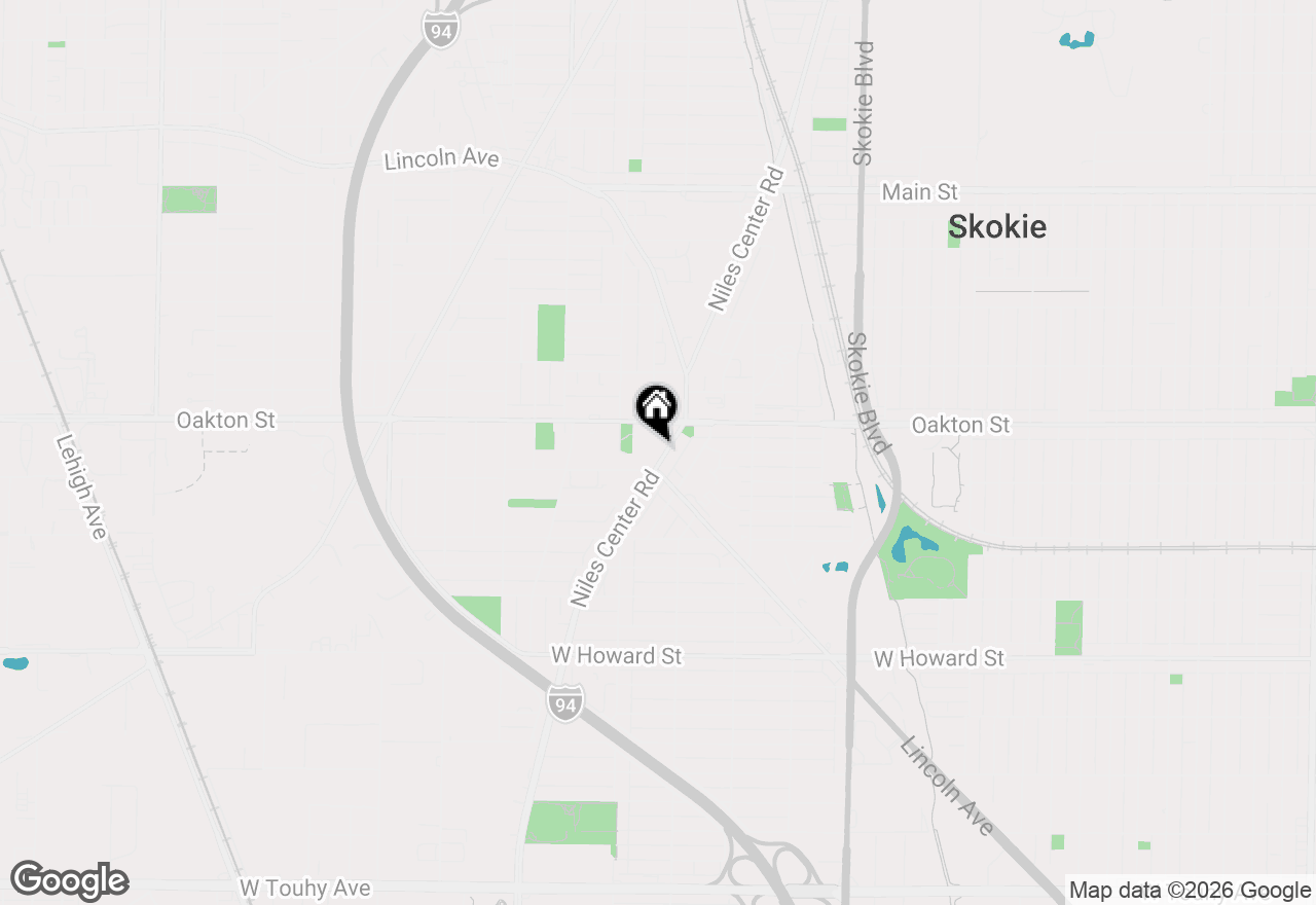 Map of 7924 N Lincoln Avenue, Skokie, IL 60077