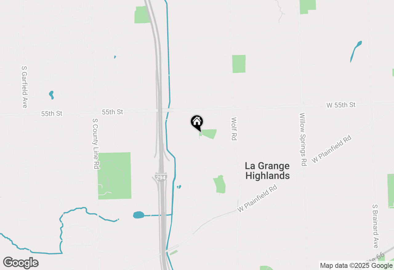 Map of 5618 Woodland Drive, Western Springs, IL 60558