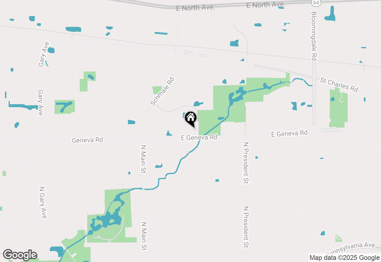 Map of 628 Belmont Lane, Carol Stream, IL 60188