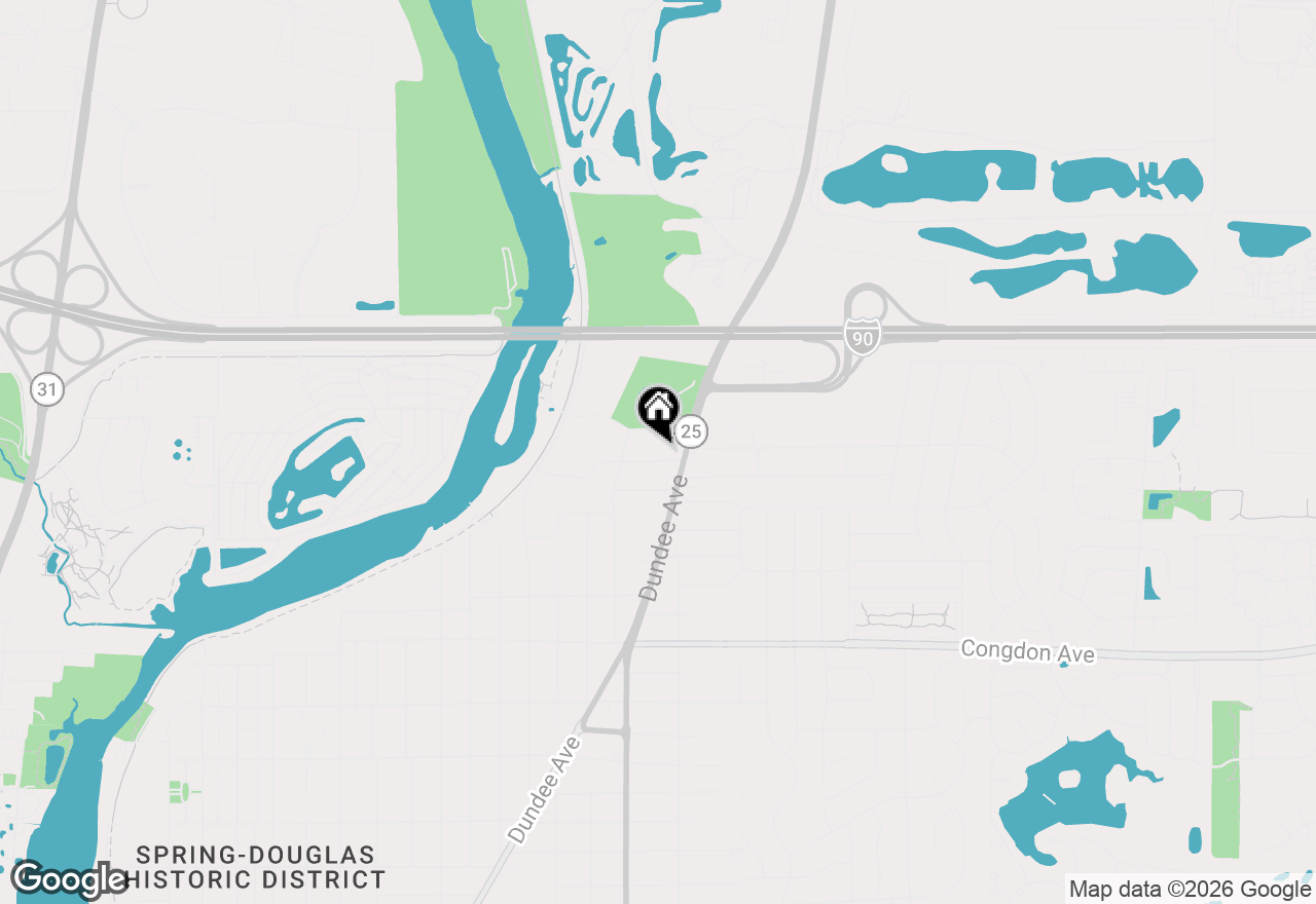 Map of 616 Glenwood Avenue, Elgin, IL 60120