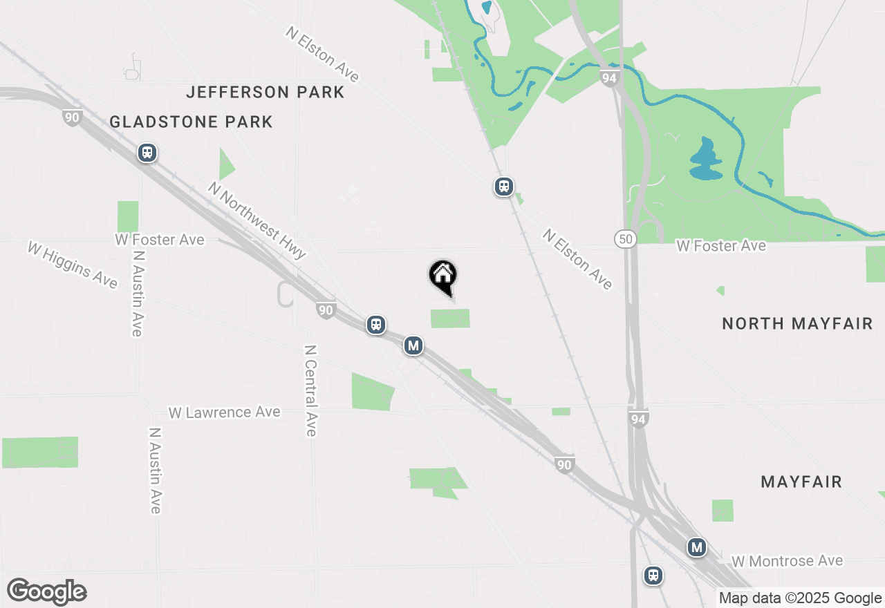 Map of 5240 W Winnemac Avenue, Chicago, IL 60630