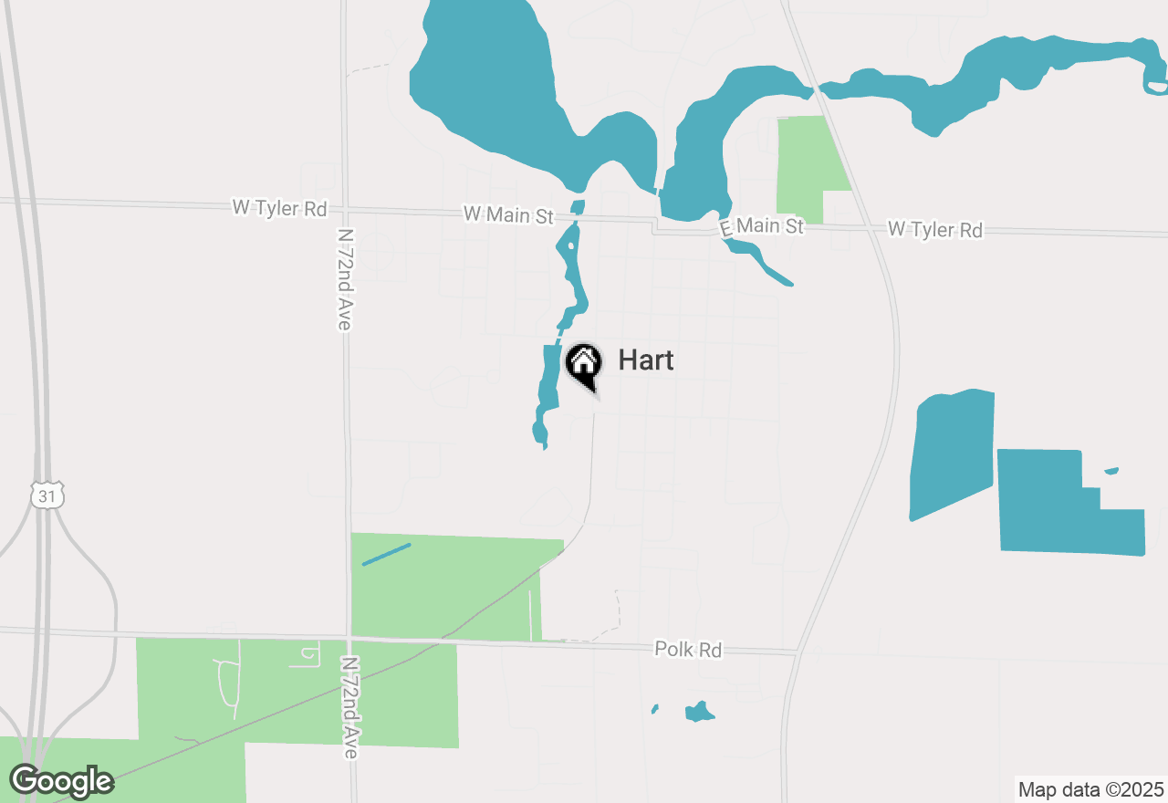Map of 521 N Water Street, Hart, MI 49420
