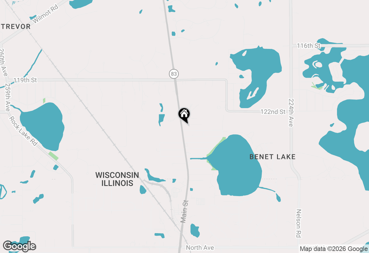 Map of Lt 18-20 Antioch Rd, Trevor, WI 53179