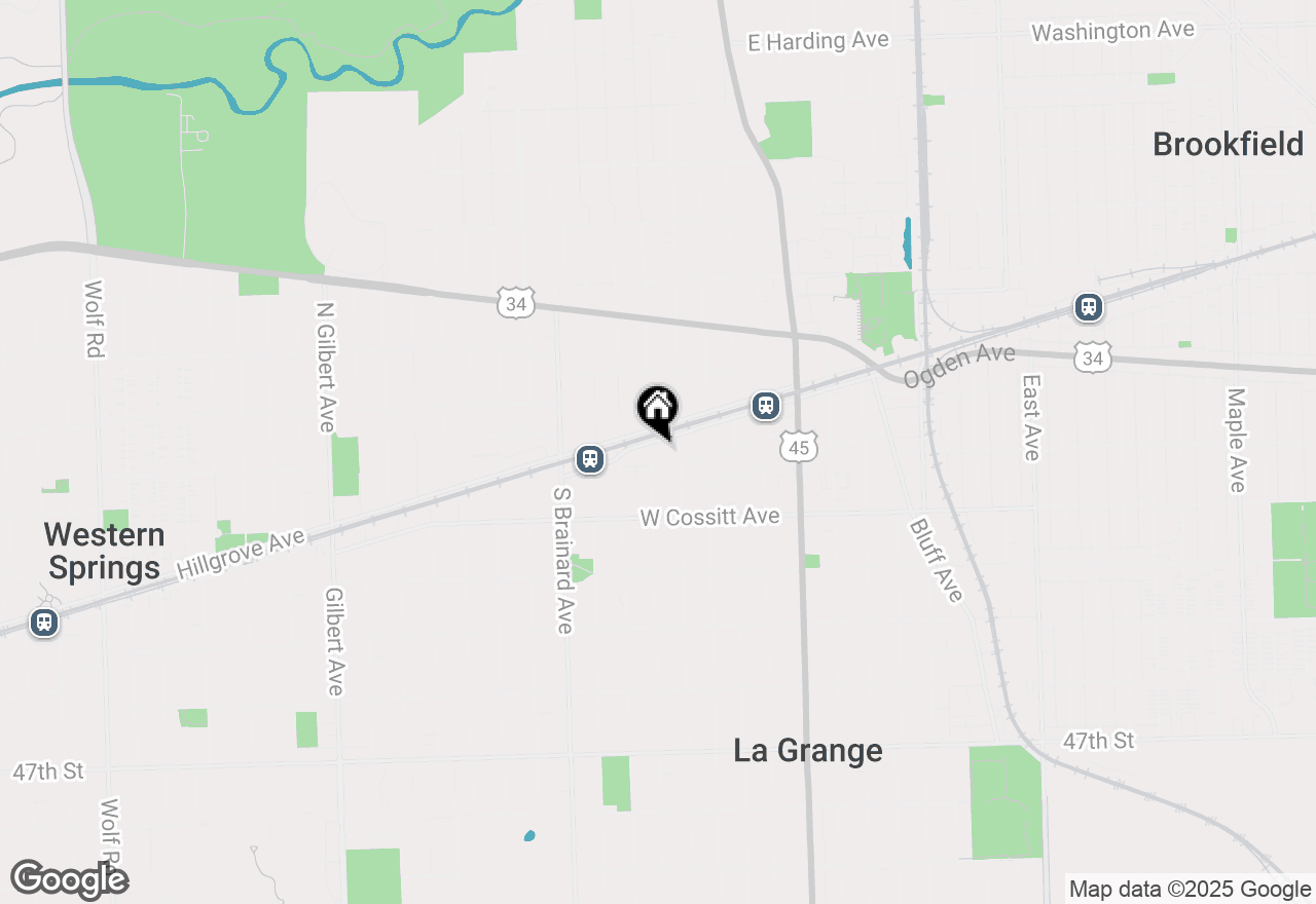 Map of 420 W Burlington Avenue #306, La Grange, IL 60525