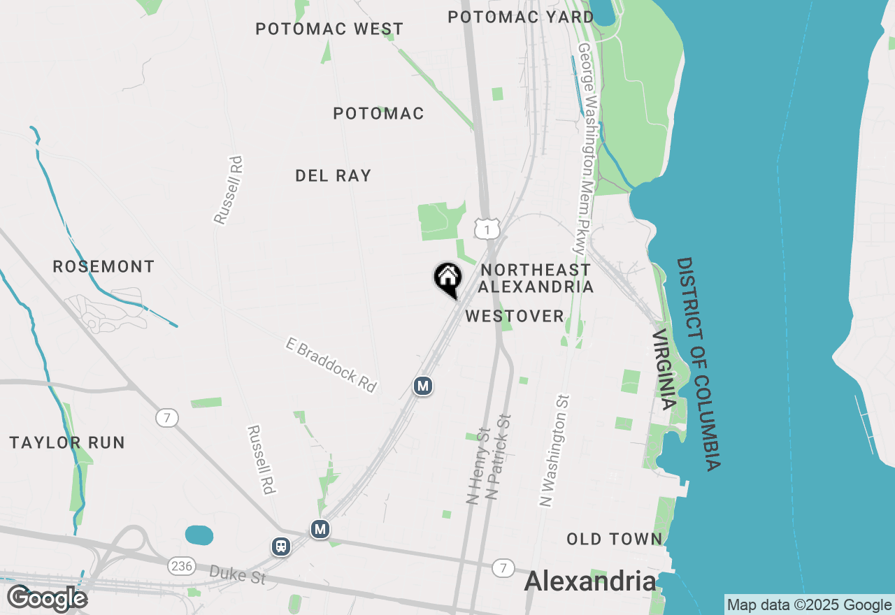 Map of 1220 Main Line Boulevard #102, Alexandria, VA 22301