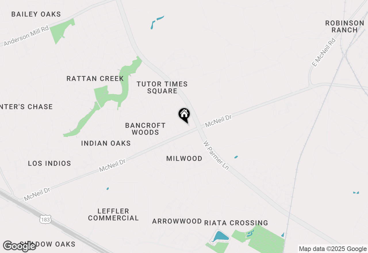 Map of 13109 Marble Falls Cv #A, Austin, TX 78729