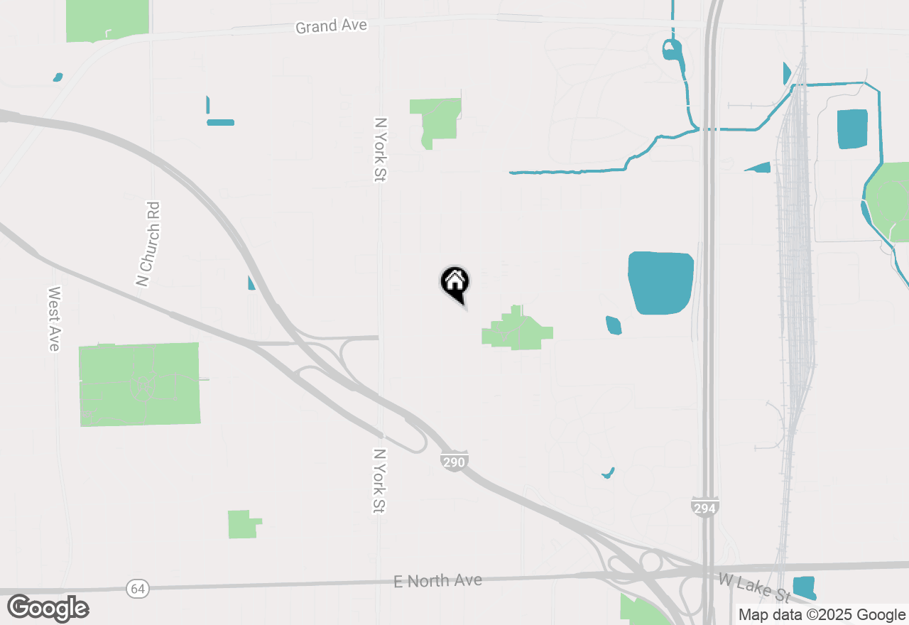 Map of 660 N Willow Road, Elmhurst, IL 60126