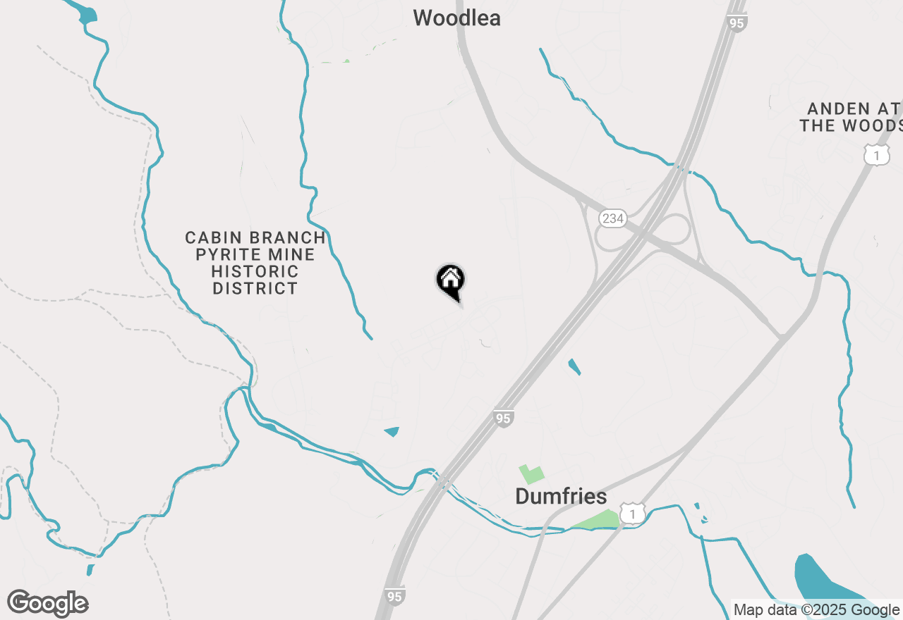 Map of 4140 La Mauricie Loop, Dumfries, VA 22025