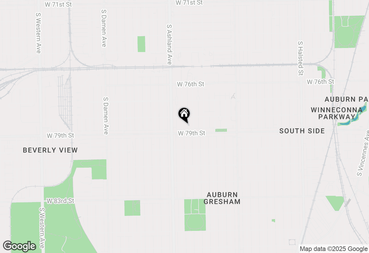 Map of 7835 S Laflin Street, Chicago, IL 60620