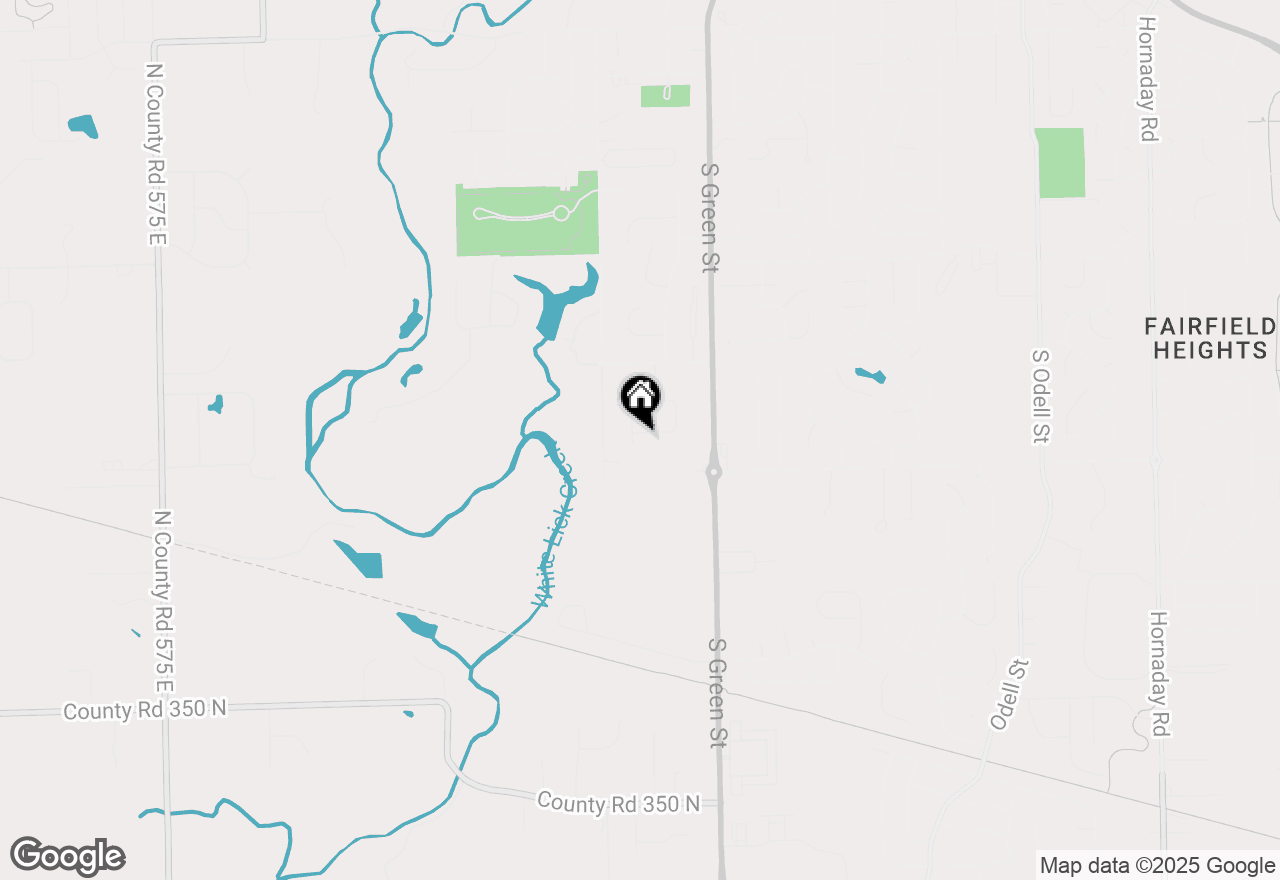 Map of 1454 Hideaway Circle, Brownsburg, IN 46112