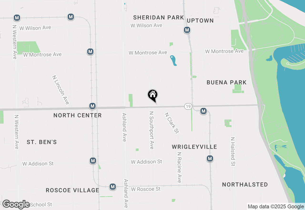Map of 4005 N Southport Avenue #2, Chicago, IL 60613