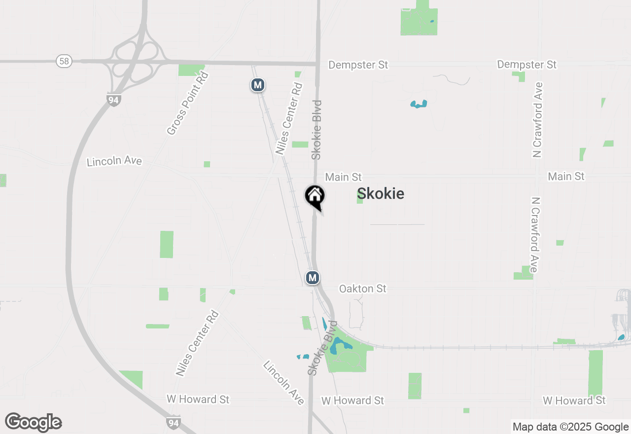 Map of 8255 Skokie Boulevard #303, Skokie, IL 60077