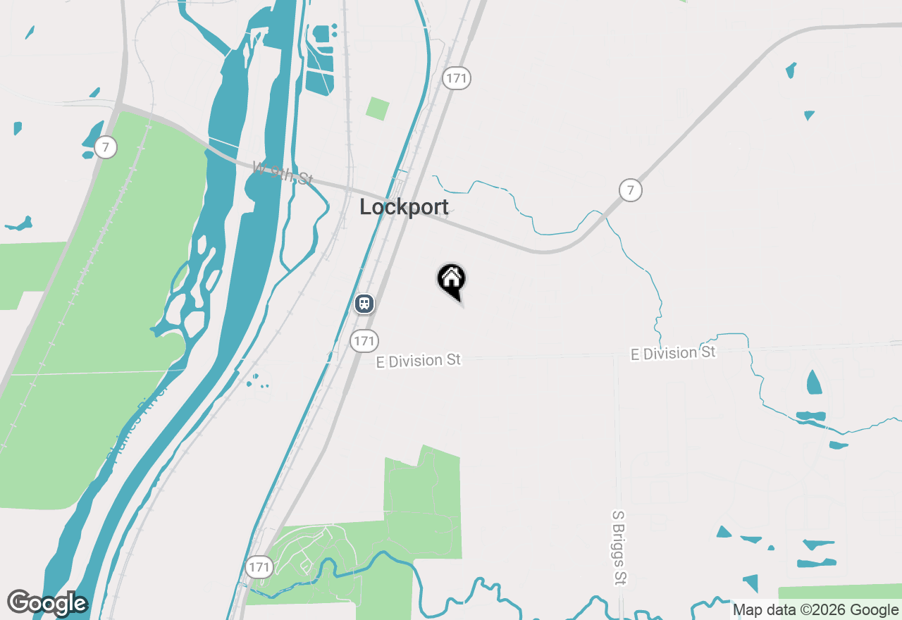 Map of 1211 S Jefferson Street, Lockport, IL 60441