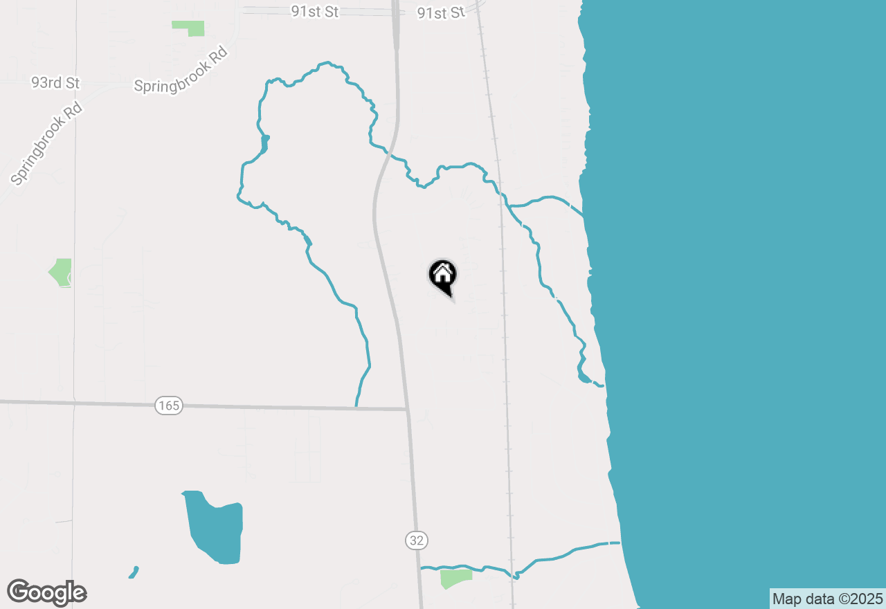 Map of 9989 11th Ave, Pleasant Prairie, WI 53158