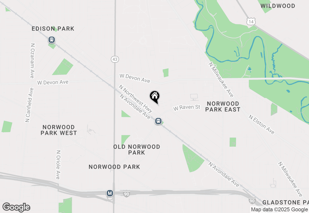 Map of 6221 N Niagara Avenue #506, Chicago, IL 60631