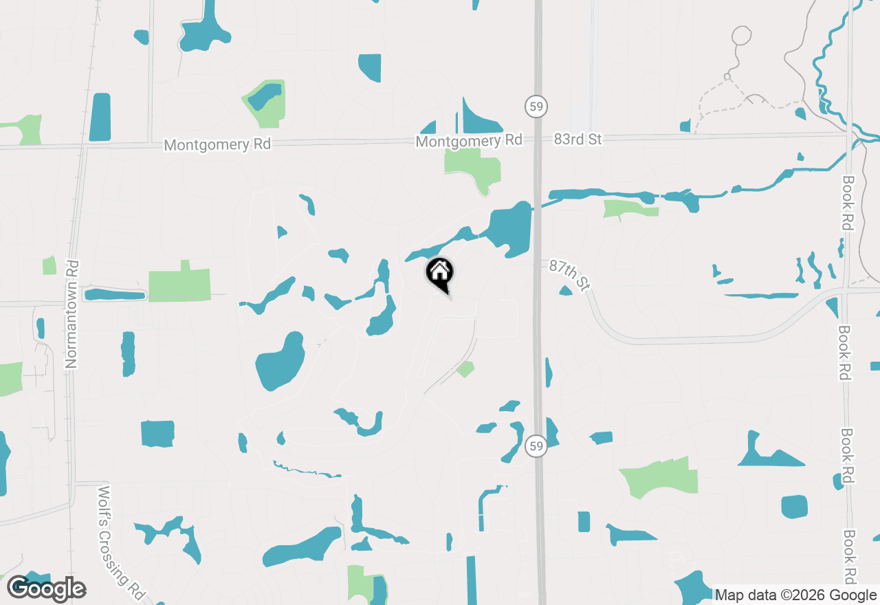Map of 2008 Palmer Drive, Naperville, IL 60564