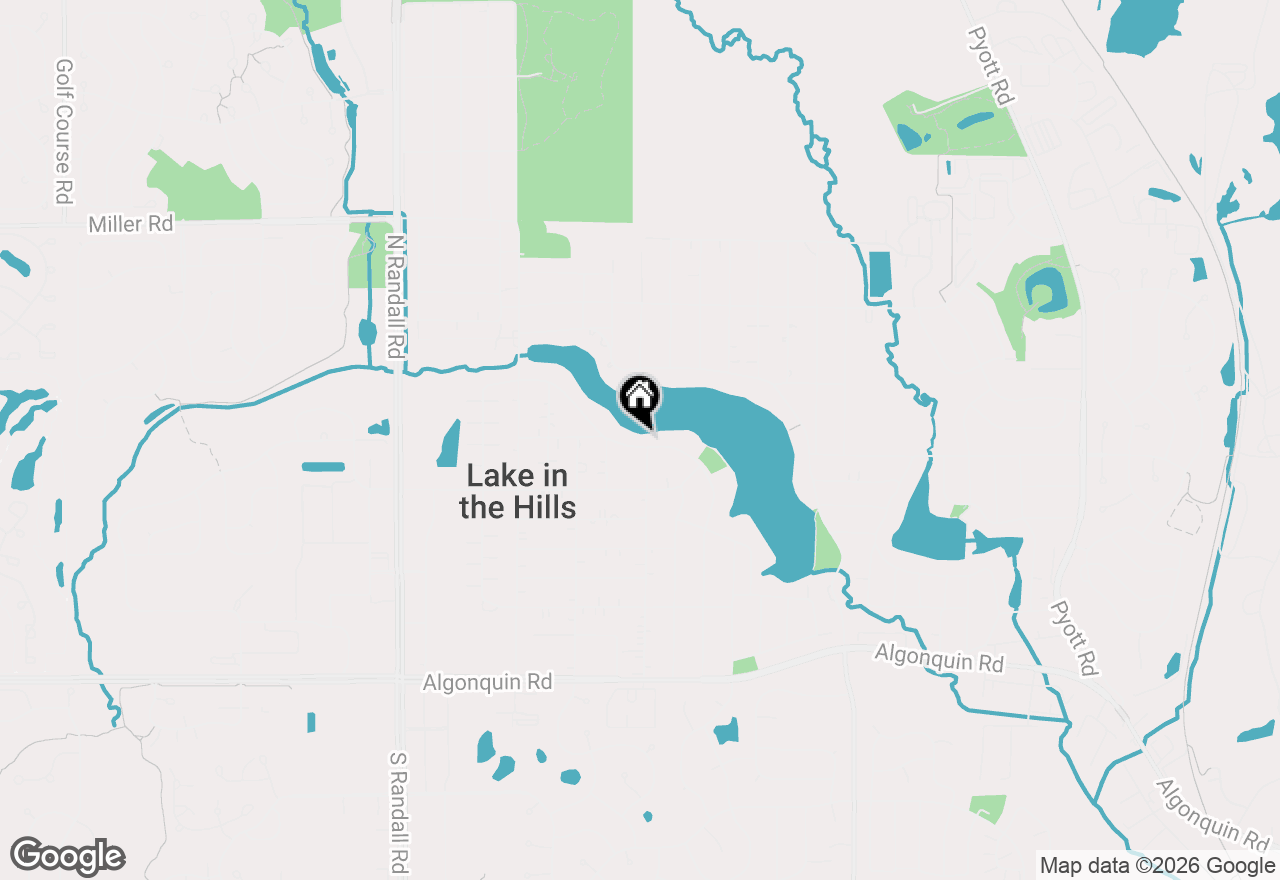 Map of 252 Indian Trail, Lake In The Hills, IL 60156