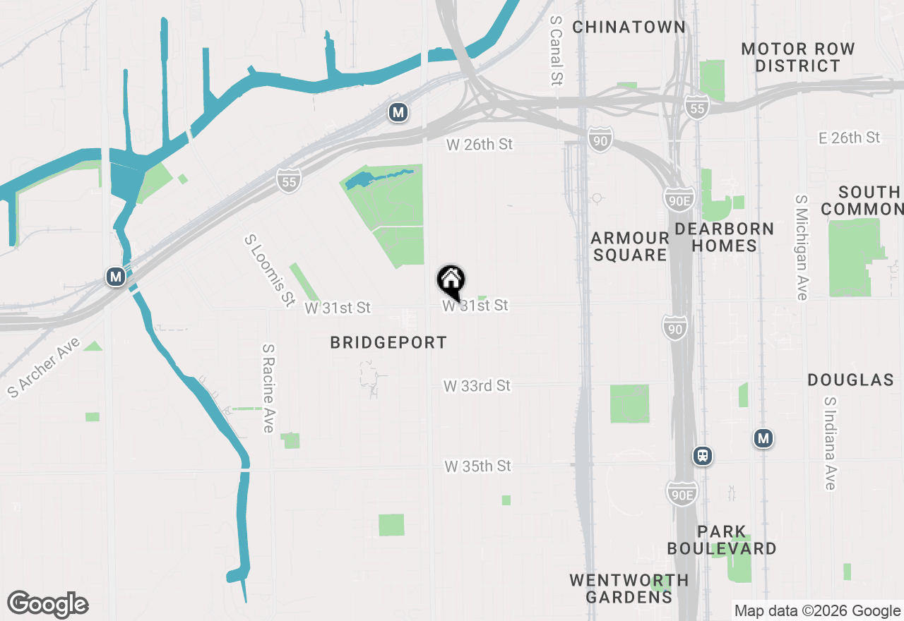 Map of 723 W 31st Street #2, Chicago, IL 60616