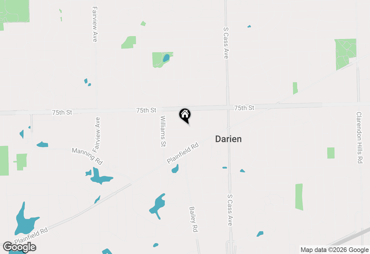 Map of 1430 Sequoia Lane, Darien, IL 60561