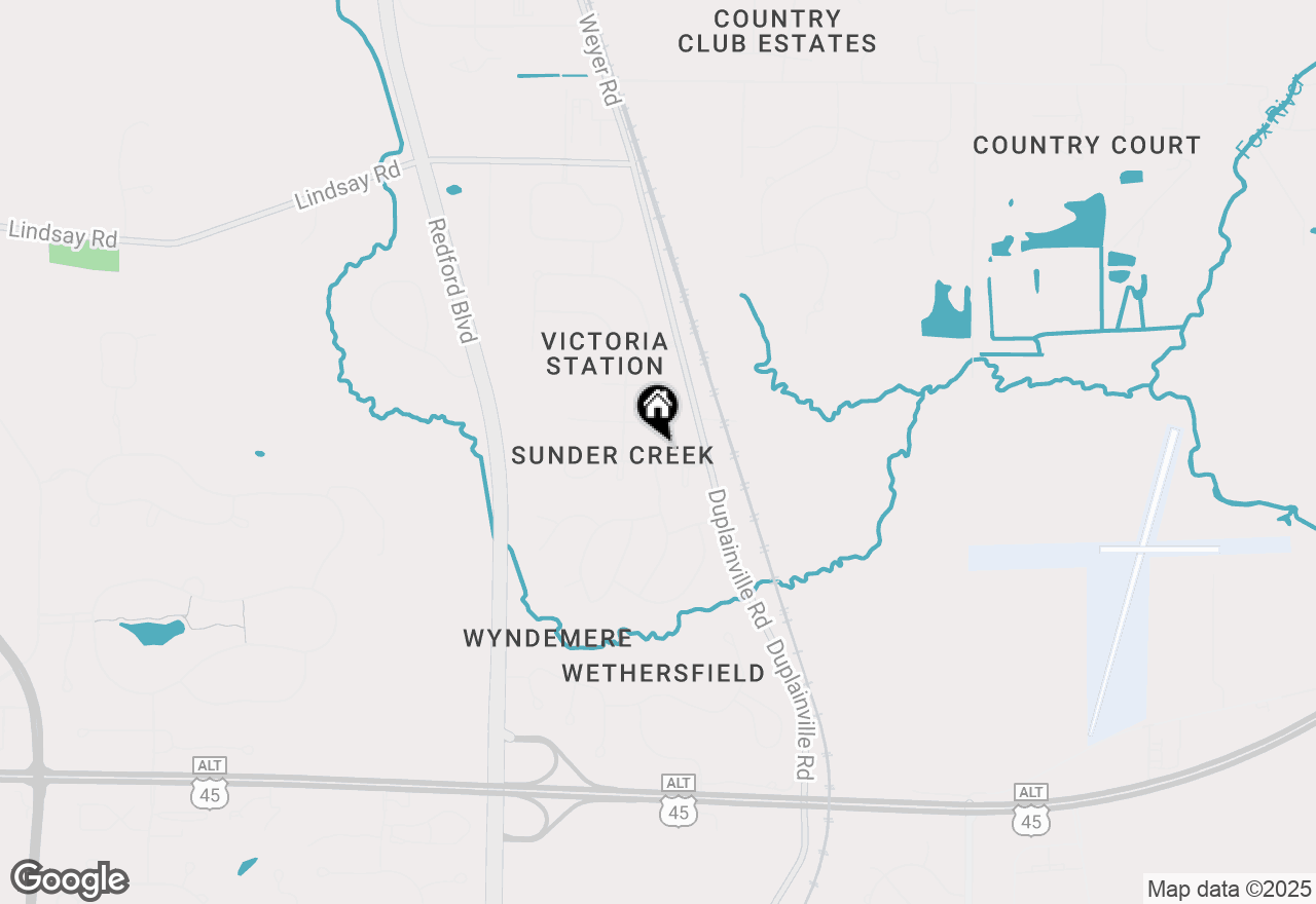 Map of N41W22672 Sunder Creek Dr, Pewaukee, WI 53072