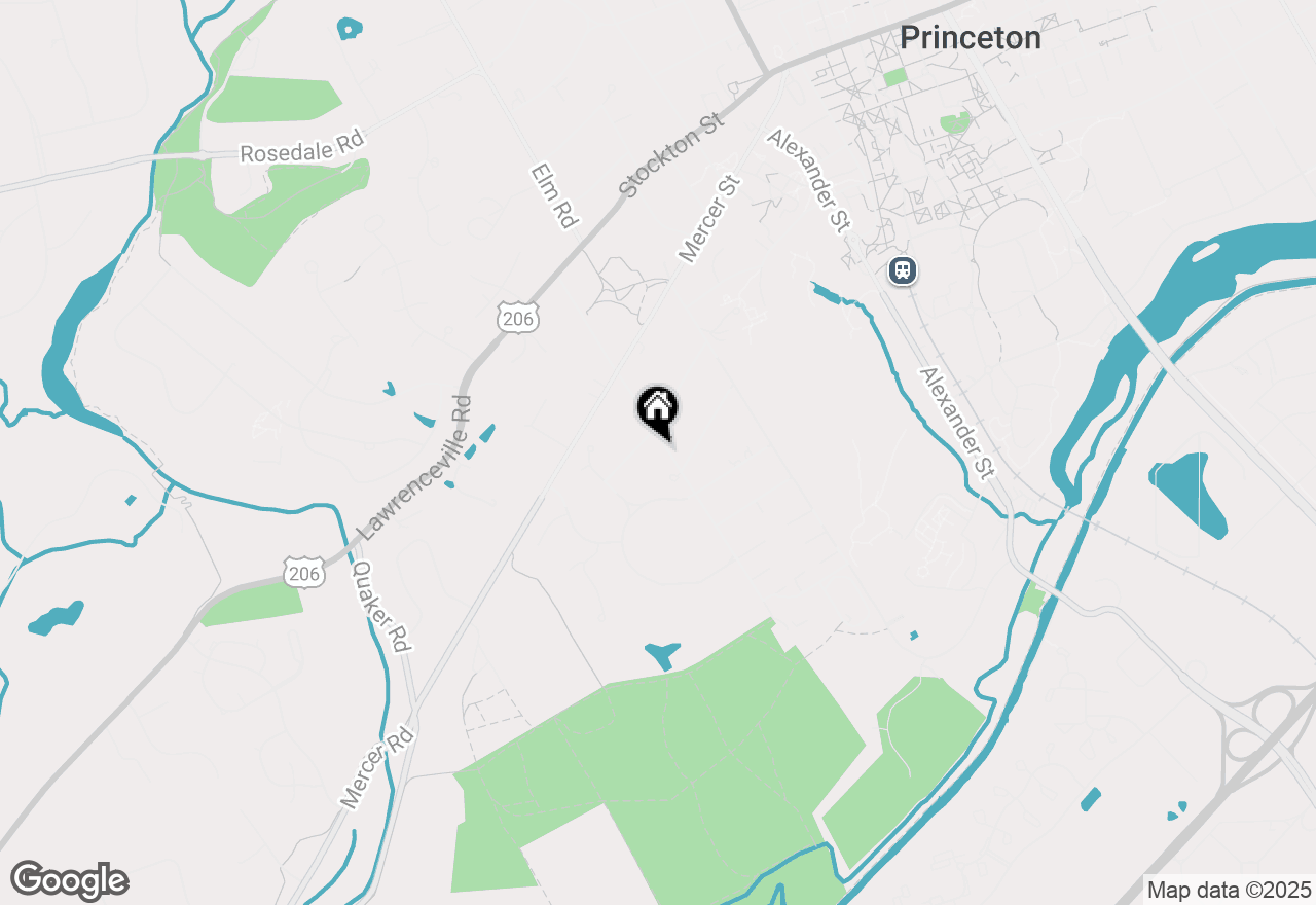 Map of 77 Olden Lane, Princeton, NJ 08540