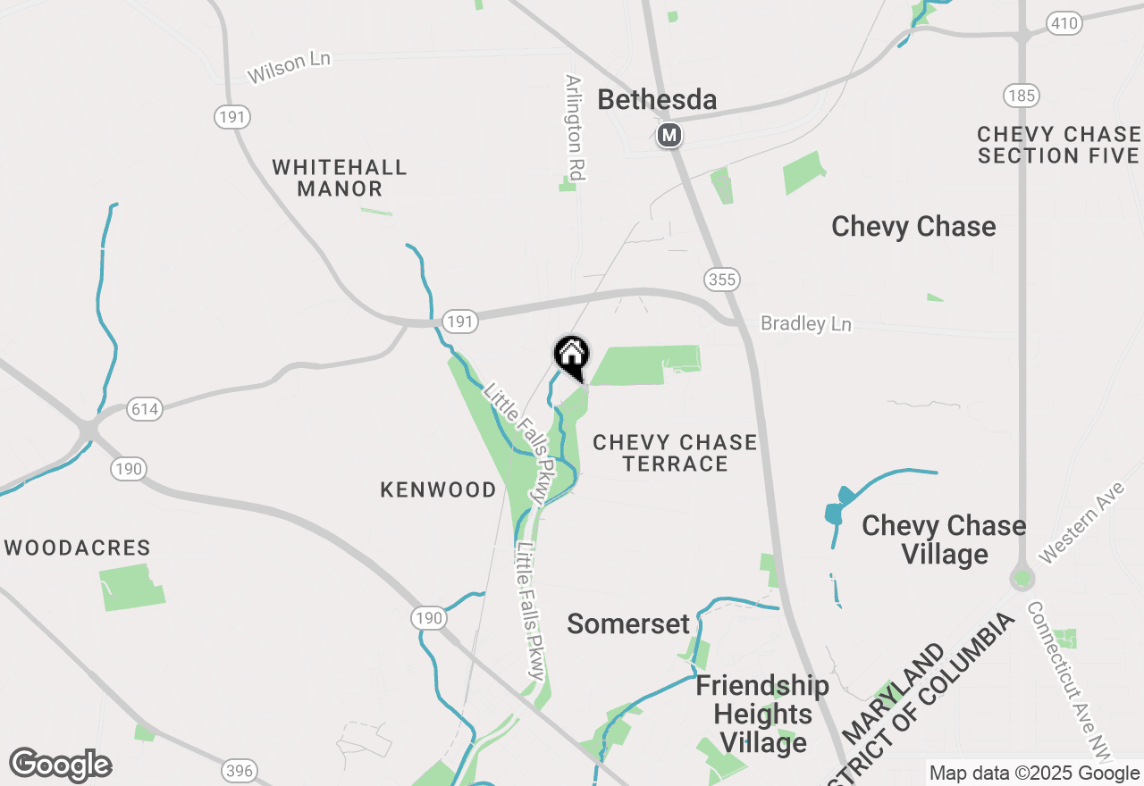 Map of 4833 Willett Parkway #78, Chevy Chase, MD 20815