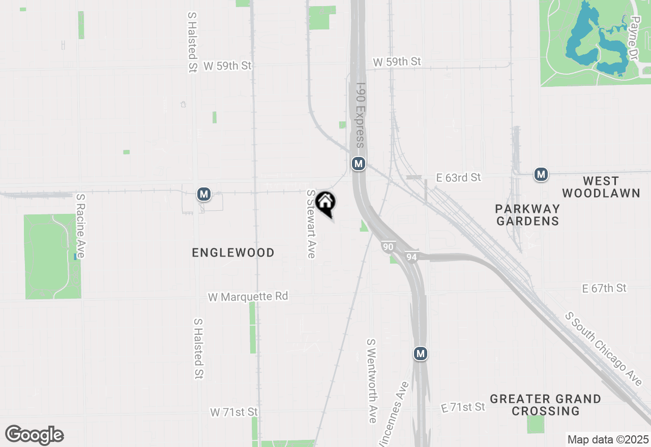 Map of 6430 S Harvard Avenue, Chicago, IL 60621