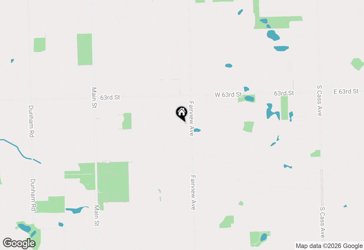 Map of 6437 Davane Court, Downers Grove, IL 60516