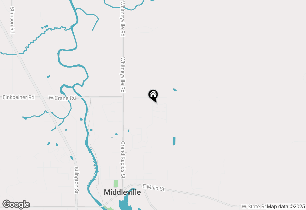 Map of 981 Pinecreek, Middleville, MI 49333