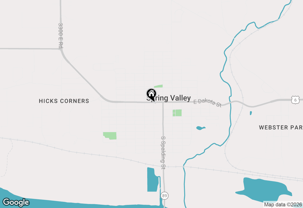Map of 205 W Dakota Street, Spring Valley, IL 61362